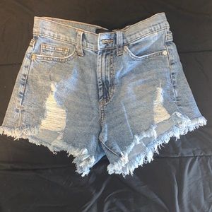 jean shorts